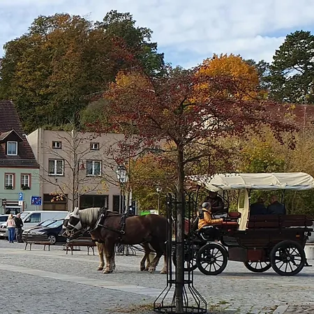 Zentrale Ferienwohnung Am Muskauer Park 2 Schlafzimmer Parkplatz Top Lage באד מוסקאו