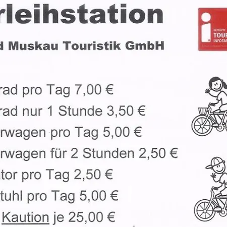 Zentrale Am Bad Muskauer Park 2 Schlafzimmer Parkplatz Lage Apartamento Bad Muskau